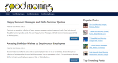 Desktop Screenshot of goodmorningtexts.com